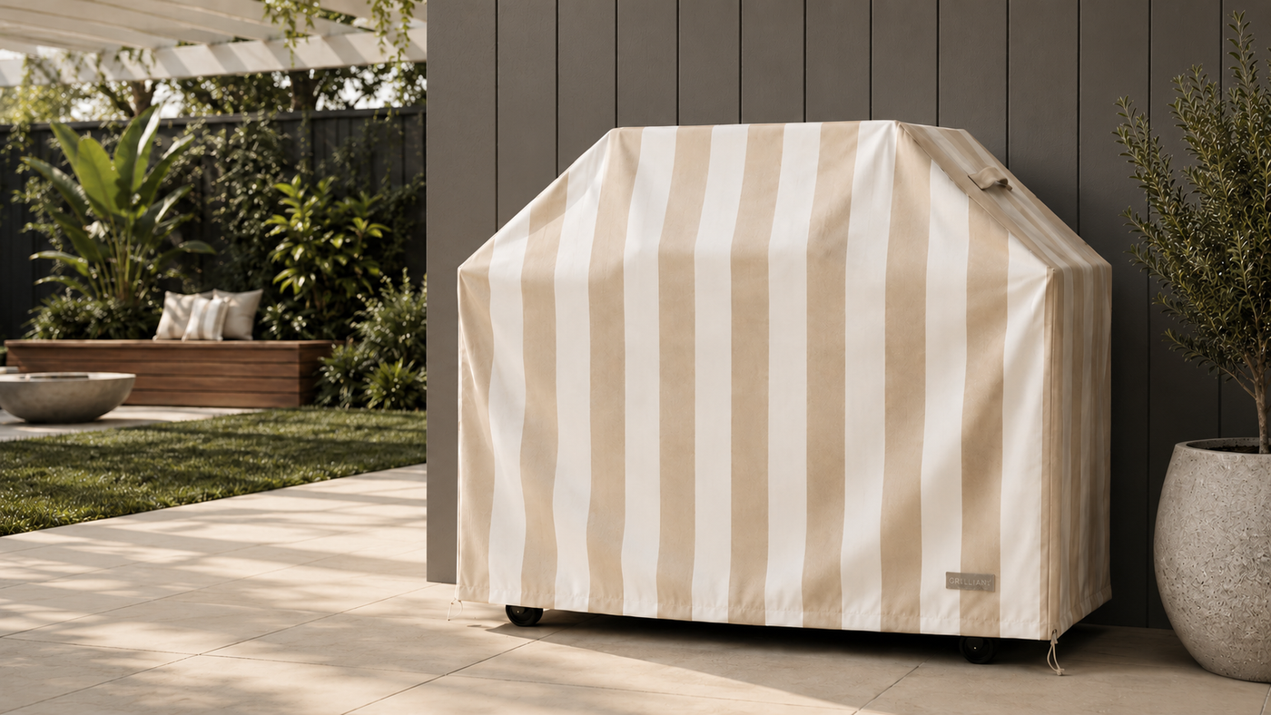 Outdoor entertaining scene